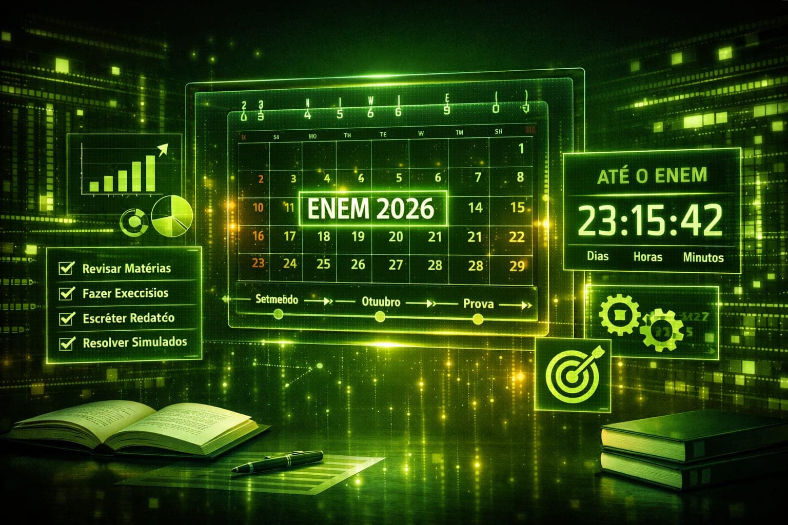 ENEM 2026: O Guia Definitivo de Reta Final (Datas, Tendências e Estratégias)